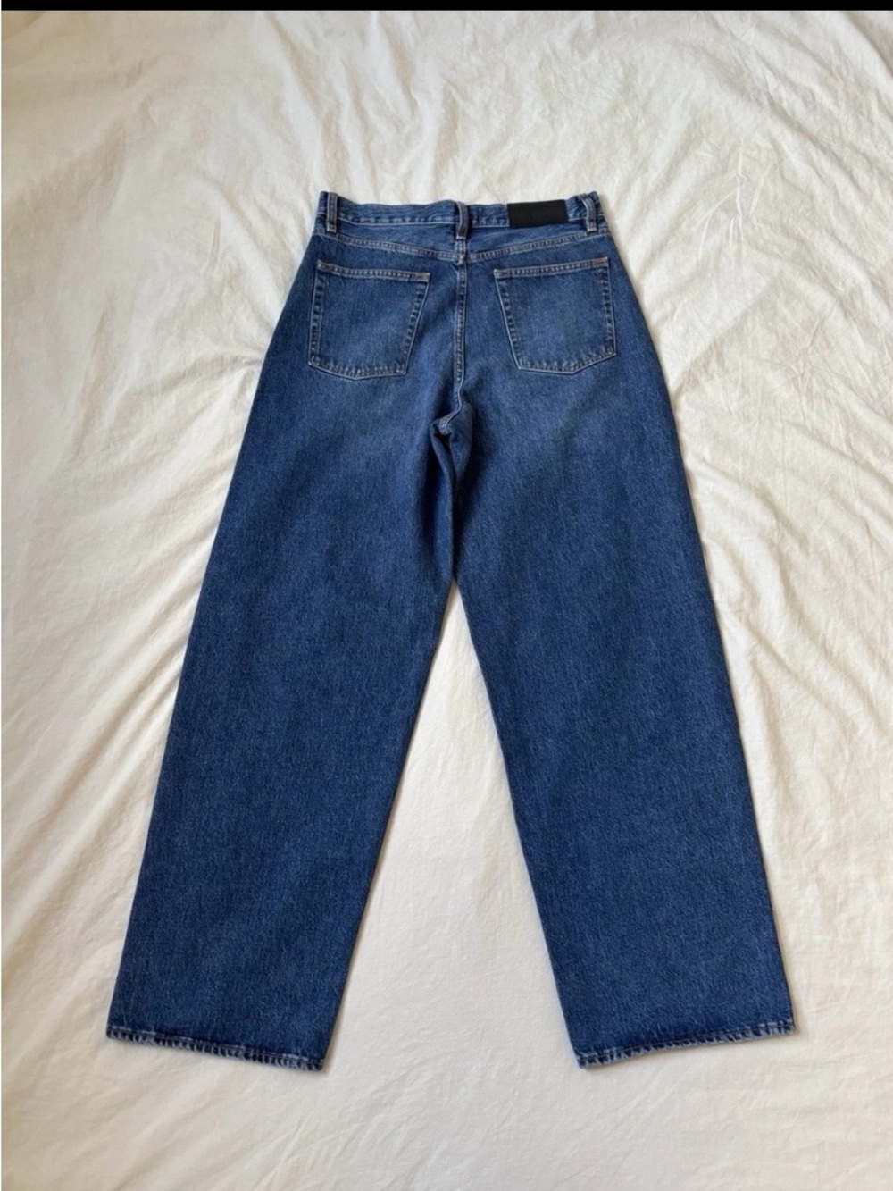 Frame Denim Women’s Boyfriend Jeans in Dark Blue